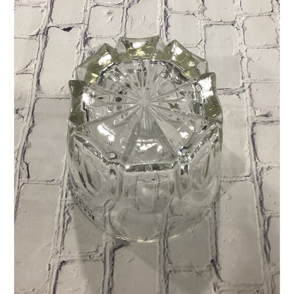 Korbel Champagne Cut Glass Ice Bucket. 5.5” Tall 6” wide. Weight 2.5 lbs. - Picture 4 of 4